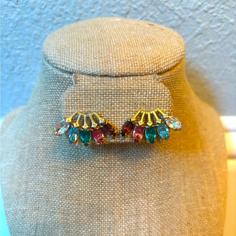 Rainbow Stella & Dot Gemstone Studs - image 1